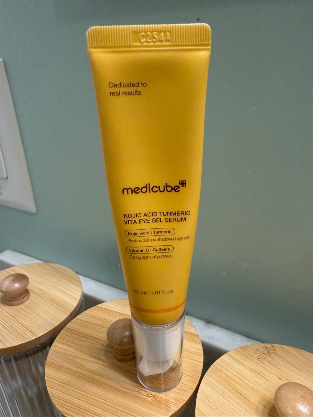 Medicube Kojic Acid Tumeric Vita Eye Gel Serum